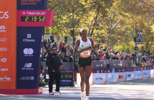 54. New York Maratonu'na erkek ve kadınlarda Kenyalı koşucular damga vurdu