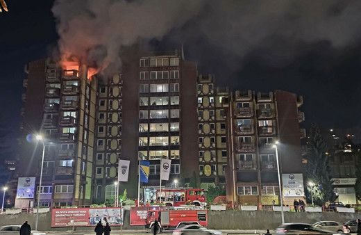Bosna Hersek'te huzurevinde yangın faciası çok sayıda ölü var