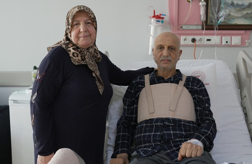 Malatya'da kalbinde tümör olan hasta mucize yaşadı! 5 saatlik ameliyatla sağlığına kavuştu