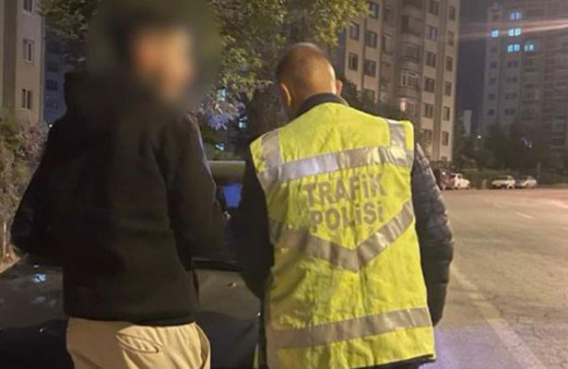 Kayseri'de drift atan ehliyetsiz sürücüye 83 bin lira ceza kesildi