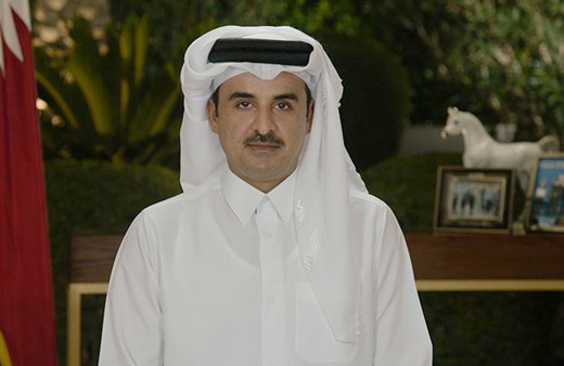 Katar Emiri Şeyh Temim, yağmur duasına katıldı