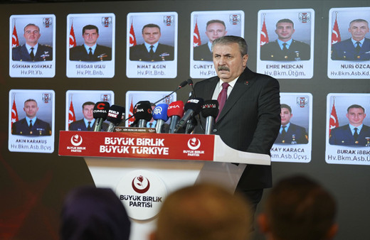 BBP Genel Başkanı Destici, basın toplantısı düzenledi