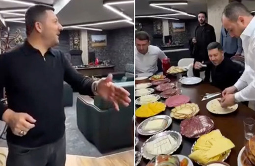 Belediye Başkanı Rasim Arı'nın kahvaltı sofrası ortalığı karıştırdı