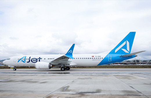 AJet’in 2 yeni "Boeing 737-8 MAX" uçağı İstanbul’a geldi
