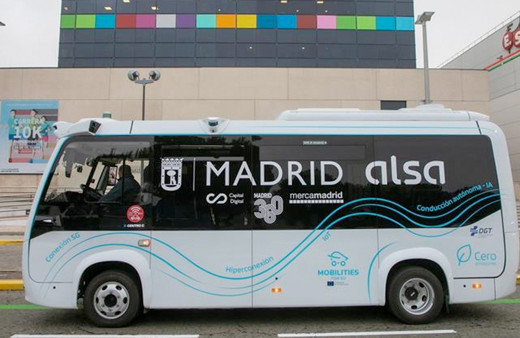 Otokar'ın otonom otobüsü İspanya'da yolcu taşımaya başladı