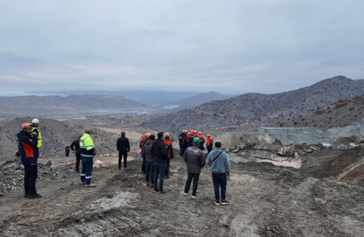 Sivas'ta demir madeni ocağında göçük! Göçük altında kalan müdürü arama çalışmaları sürüyor