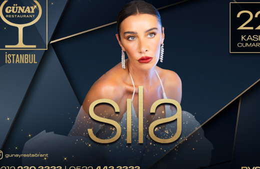 Günay Restaurant'ta 21 Kasım'da Funda Arar ve Kubat 22 Kasım'da ise Sıla sizlerle!