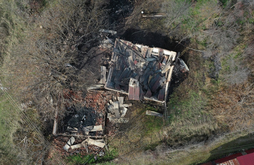 Kastamonu'da yaşlı adam küle dönen evde can verdi