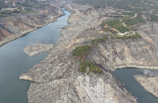Hatay'da içme suyu kaynakları kuruyor! Karaçay Barajı alarm veriyor