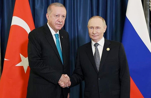 Cumhurbaşkanı Erdoğan Rusya Devlet Başkanı Putin ile telefonda görüştü
