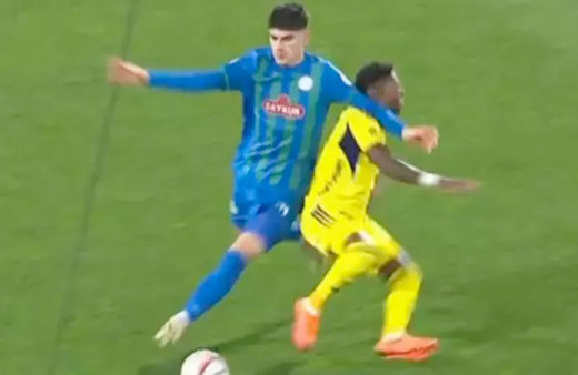 Fenerbahçe maçında Rizespor'un ilk golü öncesi faul var mı? Kırmızı kart doğru mu? Trio yorumladı