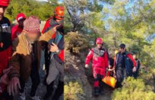 Antalya'da ormanlık alanda kaybolan kişiden güzel haber