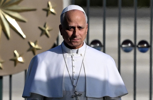 Papa 14. Leo, Diyanet İşleri Başkanı Arpaguş'u ziyaret etti