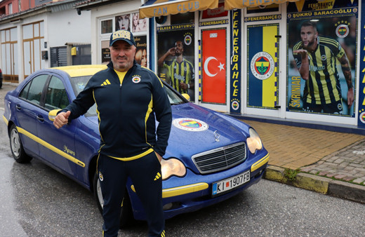 Kuzey Makedonya'da Fenerbahçe-Galatasaray derbisi heceyanı