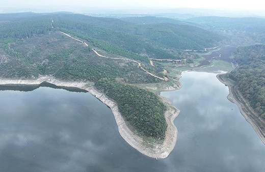 İstanbul'da yağış artışına rağmen barajlardaki su seviyesi düştü