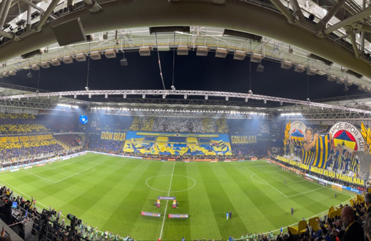 Fenerbahçe - Galatasaray maçı öncesi görsel şölen!