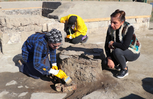 Van Kalesi'ndeki kazılarda şaşırtan keşif meğer Osmanlı askerleri...