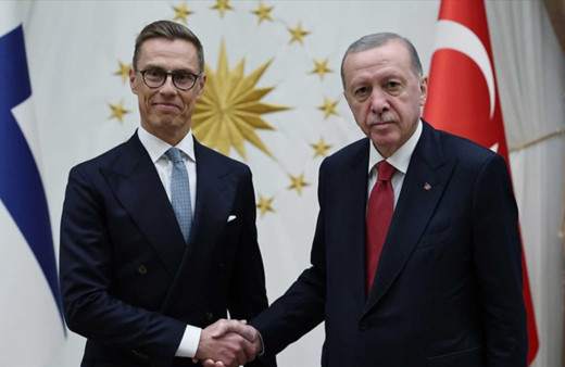 Cumhurbaşkanı Erdoğan, Finlandiyalı mevkidaşı Stubb ile görüştü