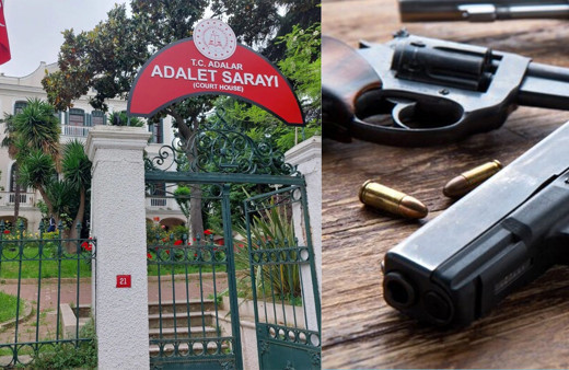 Adalar'dan şok haber! Başsavcılıktaki 12 silah kayboldu zanlı adli zabıt çıktı
