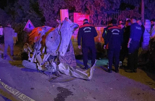 Osmaniye'de katliam gibi kaza: 2 ölü, 7 yaralı