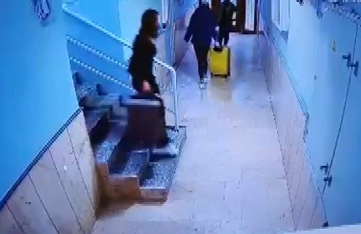 Güllü’nün kızı Tuğyan'ın bavulla kaçış görüntüsü çıktı yanındaki kim dersiniz