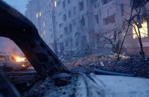 Rusya Ukrayna topraklarına füze yağdırdı