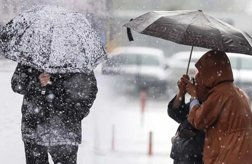 Meteoroloji'den peş peşe yağış ve fırtına uyarısı