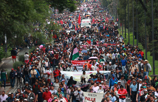 Dünya Kupası açılış maçı öncesi Mexico City'de protestolar gündemde