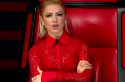 Yarışmacı Hadise'yi öpmek istedi!