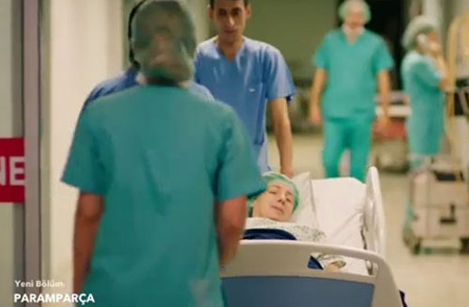 Paramparça dizisinde organ nakli mesajı