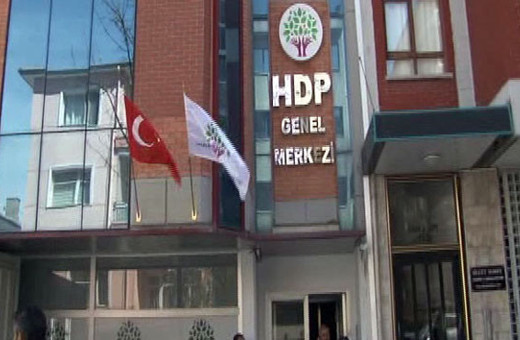 HDP Genel Merkezi önünde olağanüstü önlem!