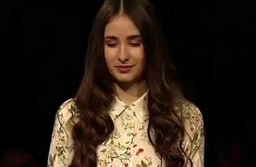 O Ses Türkiye Türkan Kürşad final 3. performans 'Listen'