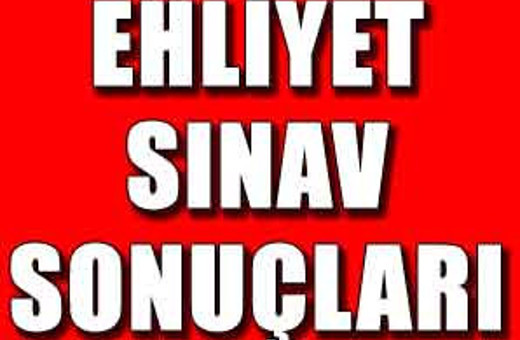Ehliyet sonuçları 13 Şubat sınav MTSAS ekranı