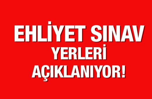 Ehliyet sınav yeri sorgulama 16 Temmuz MTSAS giriş yeri