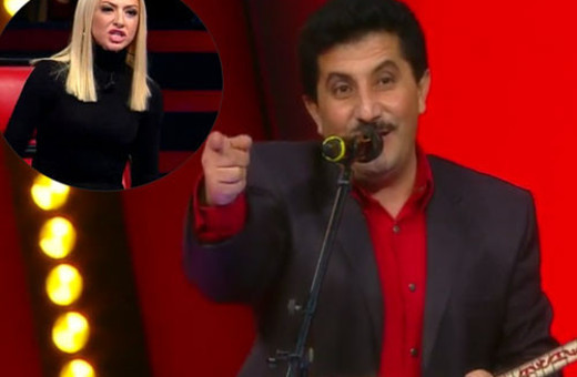 O Ses'te görülmemiş yarışmacı! 4 jüri dumur oldu