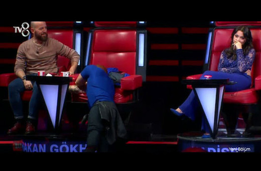 Gökhan o sözü duyunca kendini yere attı!