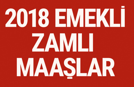 Emekli zammı 2018 ne kadar SSK - bağkur yeni zamlı maaşlar