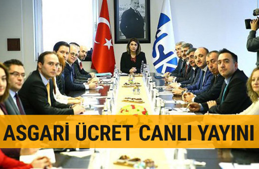 Asgari Ücret canlı yayını izleyin! AGİ kaç lira oldu?