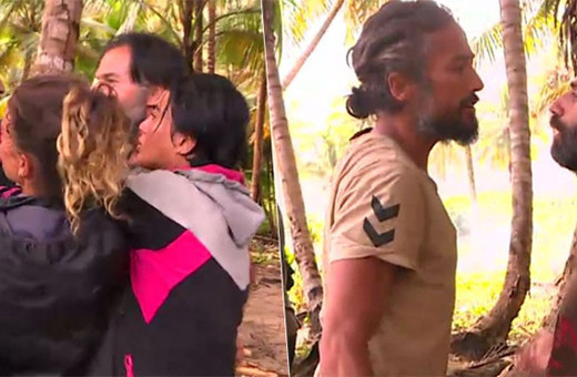 Survivor adası yine karıştı! Ünlüler birbirlerine girdi!