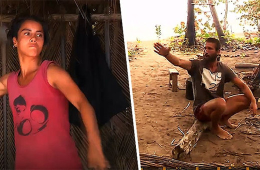 Survivor'da Adem ve Sabriye'nin kavga görüntüleri: 'Nankör!'