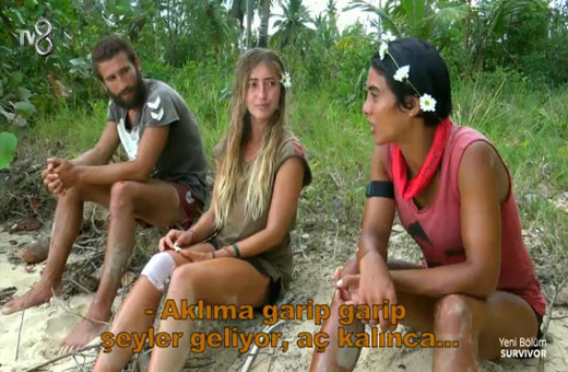 Survivor Sabriye'nin açlıkla imtihanı! 'Kertenkele yenir mi acaba?'