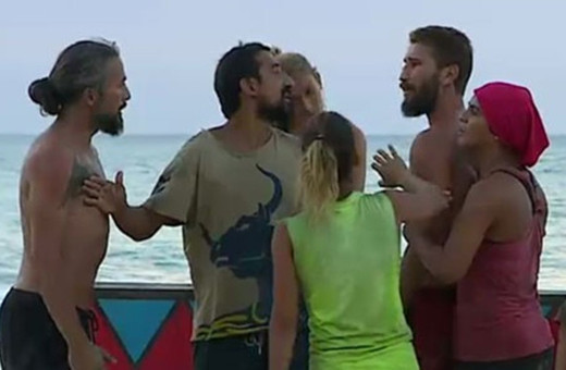 Survivor'da İlhan-Adem kavgasının şok görüntüleri!