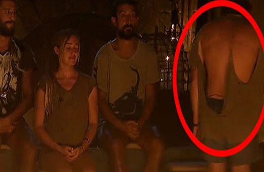 Furkan'ın tişörtü paramparça oldu!