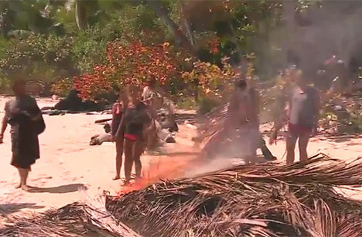 Survivor Gönüllüler adasında büyük yangın!