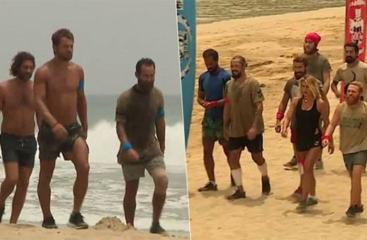 Survivor'da Türk ve Yunan takımları parkura böyle geldi!