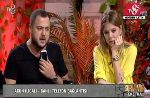 Acun Ilıcalı'dan canlı yayında sunucuya ayar
