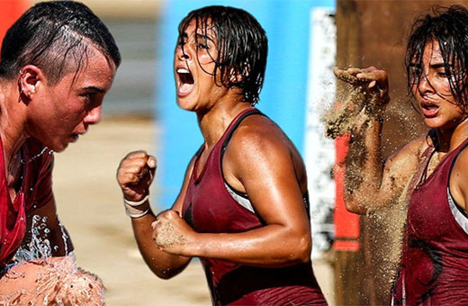 Sabriye, Survivor'da yarışırken arkadaşları kenarda çıldırdı!