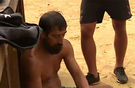 Survivor'ın hırslı ismi Serhat yorgunluktan yere yığıldı!