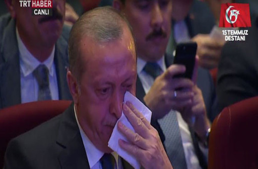 Şehit babasının konuşması Erdoğan'ı gözyaşlarına boğdu