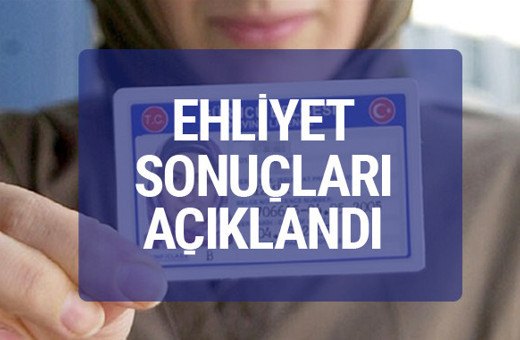 23 Aralık ehliyet sınav sonuçları sorgulama ekranı açıldı